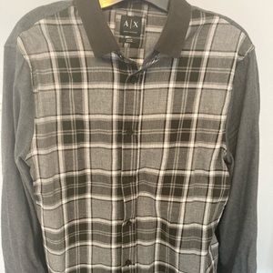 Full Sleeve checkered Armani Exchange shirt